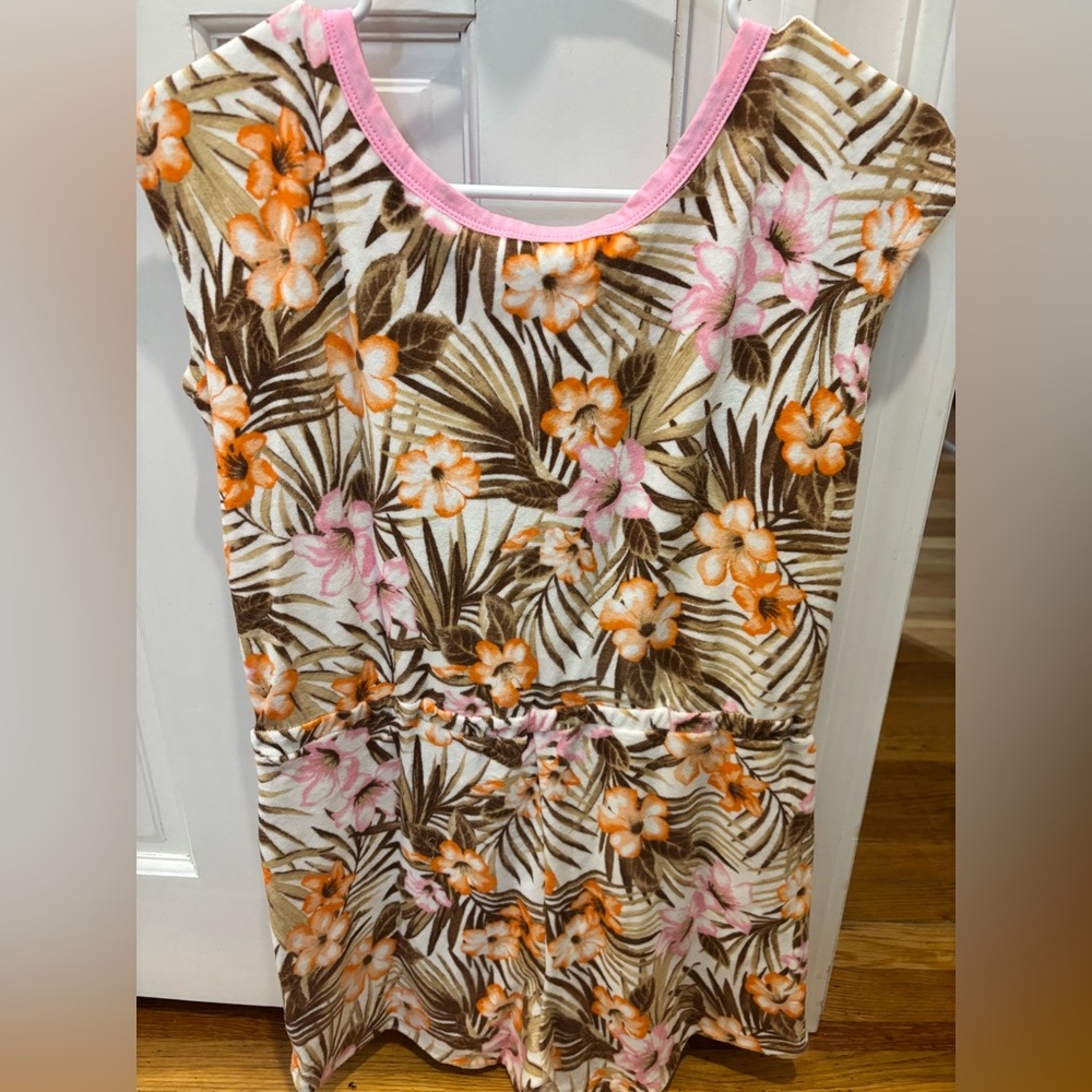 Land’s End Romper/Coverup Size XL